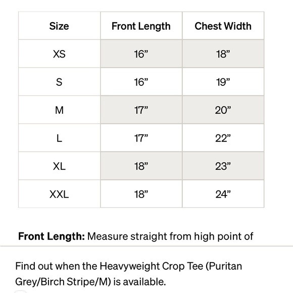 Kotn woman’s heavy weight cropped T - Picture 9 of 10